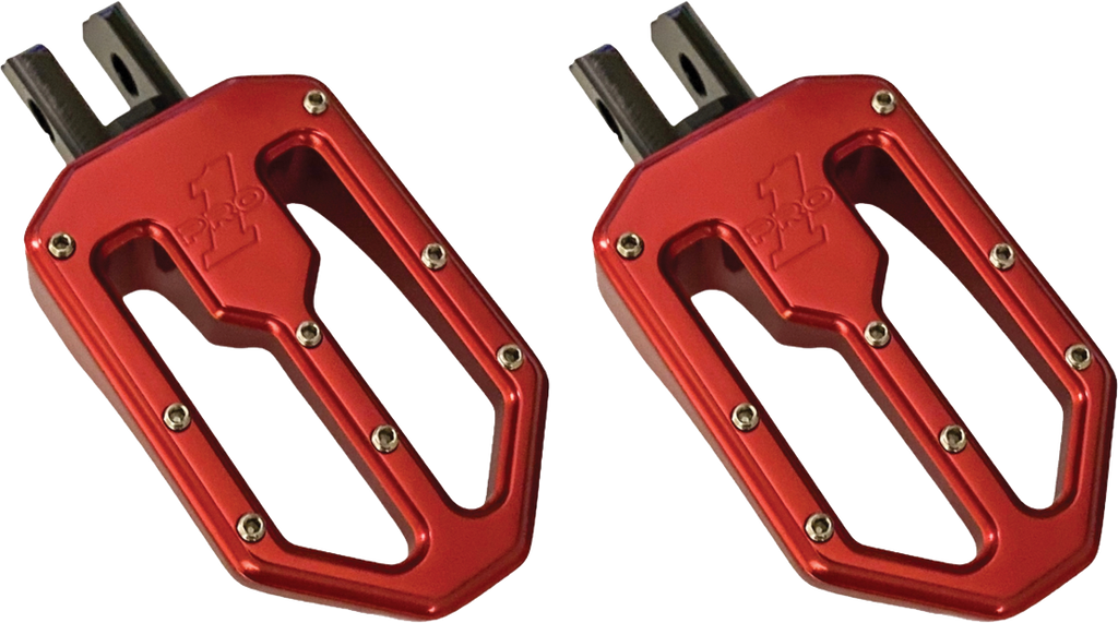 Pro One M8 Peg Moto V2 Red Anodize