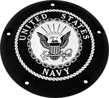 Load image into Gallery viewer, 6   M8 Softail Derby Cover Navy Black