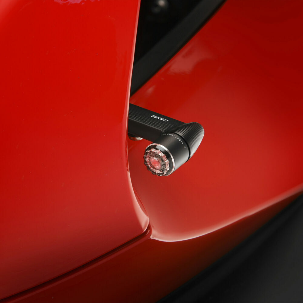 Light Unit Turn Signal Kit W/Mount Black Pr Duc