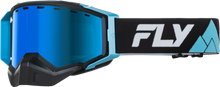 Load image into Gallery viewer, Zone Elite Snw Blue/Black W/ Sky Blue/Polarized Smk Lens