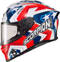 Exo R1 Air Full Face Helmet Bautista Ls Red/White/Blue Xl