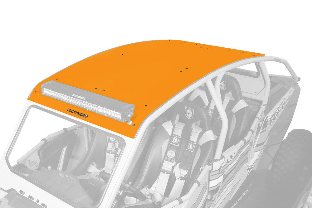 Asylum Roof W/Light Bar Pocket Orange