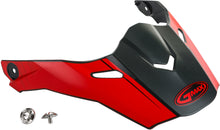 Load image into Gallery viewer, Visor W/Screws Raley Matte Grey/Red At 21/Y