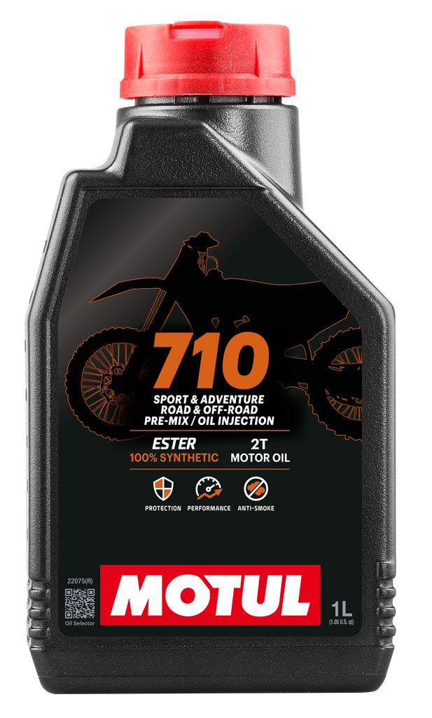710 Racing Premix Oil 2t 1l 12/Case