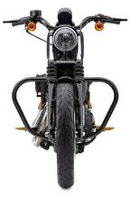 Load image into Gallery viewer, Freway Bars Vbend 1.25" Black Sportster 04 22