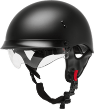 Load image into Gallery viewer, Hh 65 Half Helmet Full Dressed Matte Black Lg