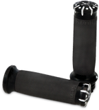 Burly Brand Hawk Billet Handle Grip Set 82-17 Dual Cable Set 750-05630