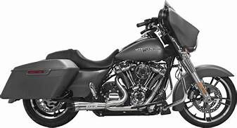 TBR COMP S 2:1 TURNOUT EXHAUST 2017-2025 HARLEY DAVIDSON BAGGERS - The Speed Shop Canada