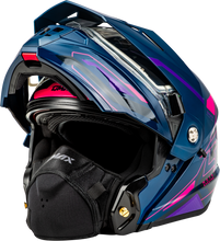 Load image into Gallery viewer, Md 74s Spectre Snow Helmet W/ Elec Shld Blue/Pink/Purple Xs