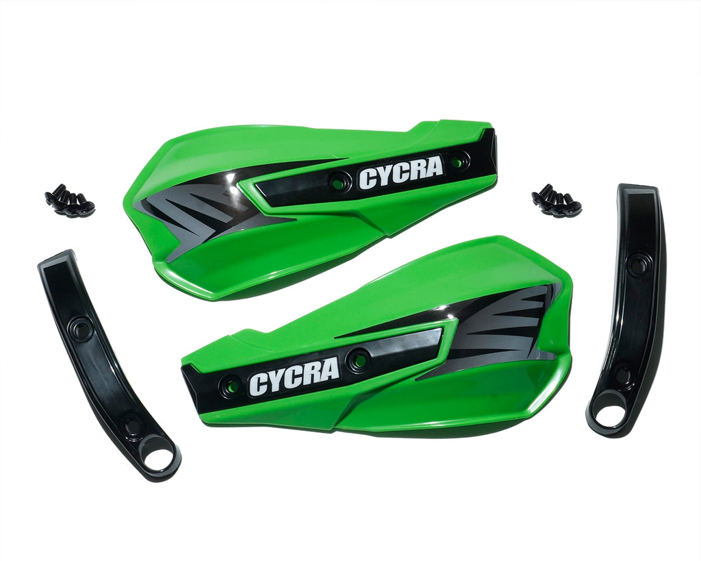 Replacement Hand Shields Vortex W/Abrasion Guards Green