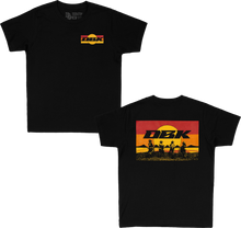 Load image into Gallery viewer, Sunday Stripe Youth Tee Black Yx