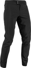 Load image into Gallery viewer, Black FLY MTB Enduro Pant in size 36 with durable fabric, designed for mountain biking and outdoor activities.