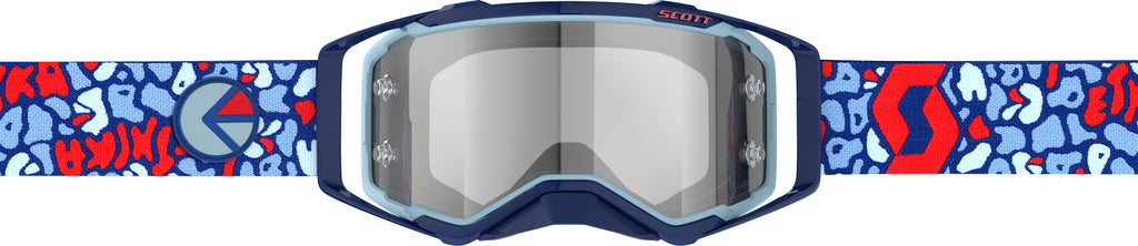 Prospect Goggle Ethika Blue/Red Silver Chrome Works