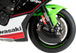 Brake Cooler Matte Black Kaw