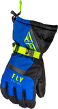 Fly Racing Cascade Gloves Black/Blue/Hi-Vis Md 363-3922M