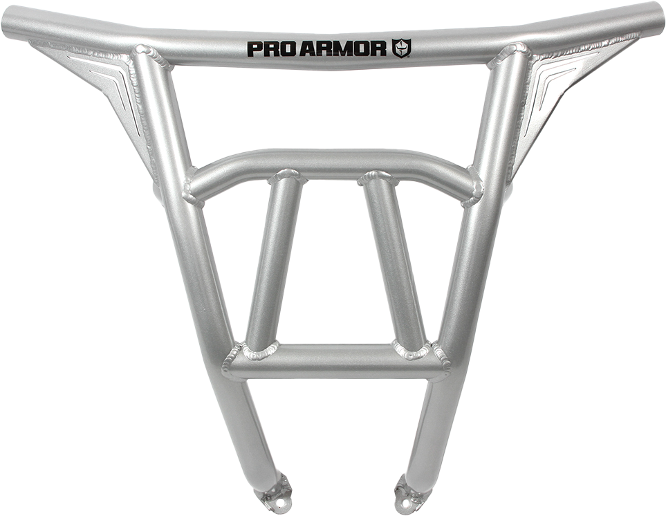Rear Sport Bumper Silver Sparkle Metallic
