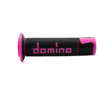 Load image into Gallery viewer, A450 Road Racing Grips Black/Fuchsia Pair