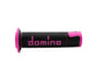 A450 Road Racing Grips Black/Fuchsia Pair