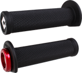 ODI Grips Atv/Pwc Ruffian Lockon Grip 125mm Black/Red 206-2238