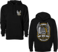 Black DBK Guardian Hoodie in medium size, featuring a comfortable fit and stylish design, shown on a plain background.