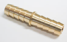 Load image into Gallery viewer, Brass Hose Splicer 3/8"