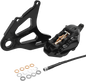 4 Pist Rear Caliper Kit Black St 18 Up