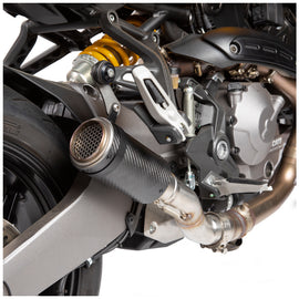 Mgp Stinger Slip On Matte Carbon Duc