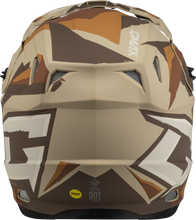 Load image into Gallery viewer, Mx 96 Splinter Helmet Matte Brown/Tan/White  Lg