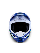 Load image into Gallery viewer, S M3 Falcon Helmet Ece06/Dot Blu/Wh/Blk/Pink Fl/Yl Fl Gl Sm