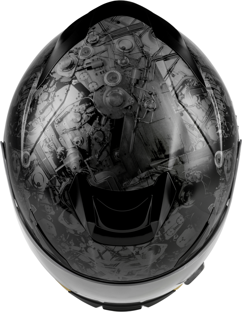 Sentinel Mech Helmet Black/Grey/Gold Xs
