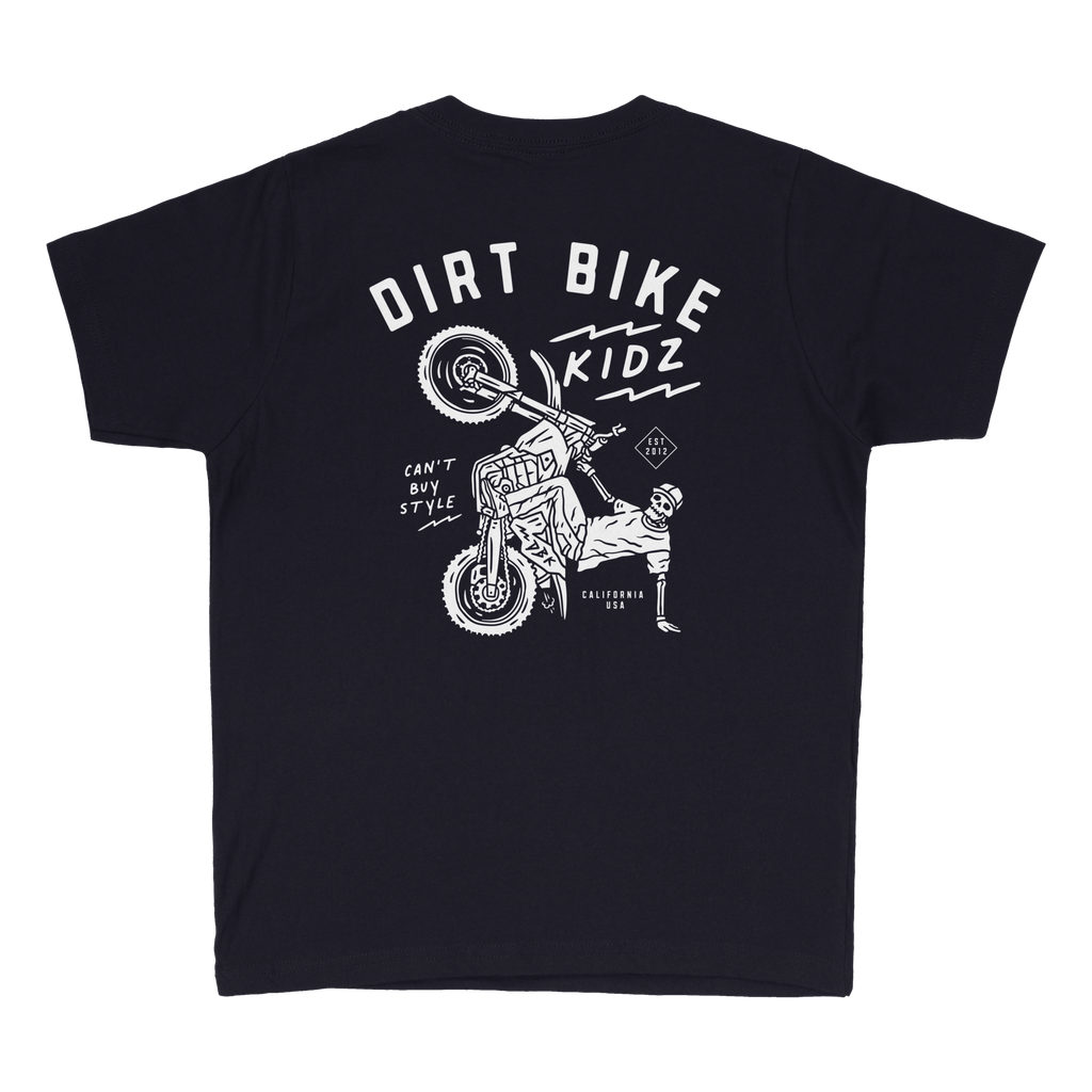 12 O'clock Youth Tee Navy Yx