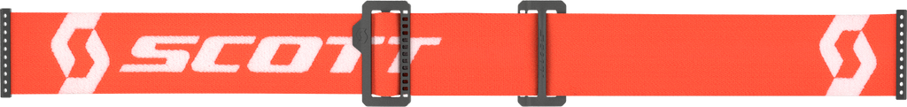 Primal Goggle Orange/White Orange Chrome Works