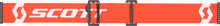 Load image into Gallery viewer, Primal Goggle Orange/White Orange Chrome Works