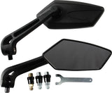 K&S Technologies Gt Style Composite Mirrors Black Pair 56-9806