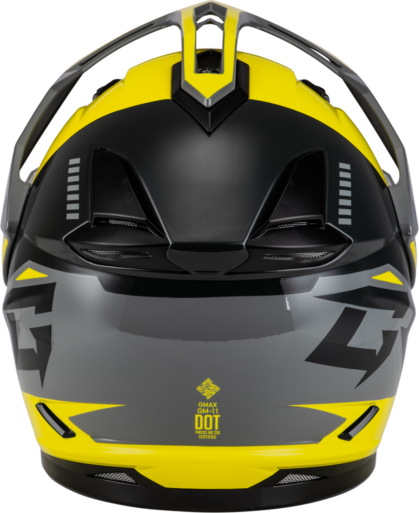Gm 11s Ronin Snow Helmet Yellow/Silver/Grey Sm