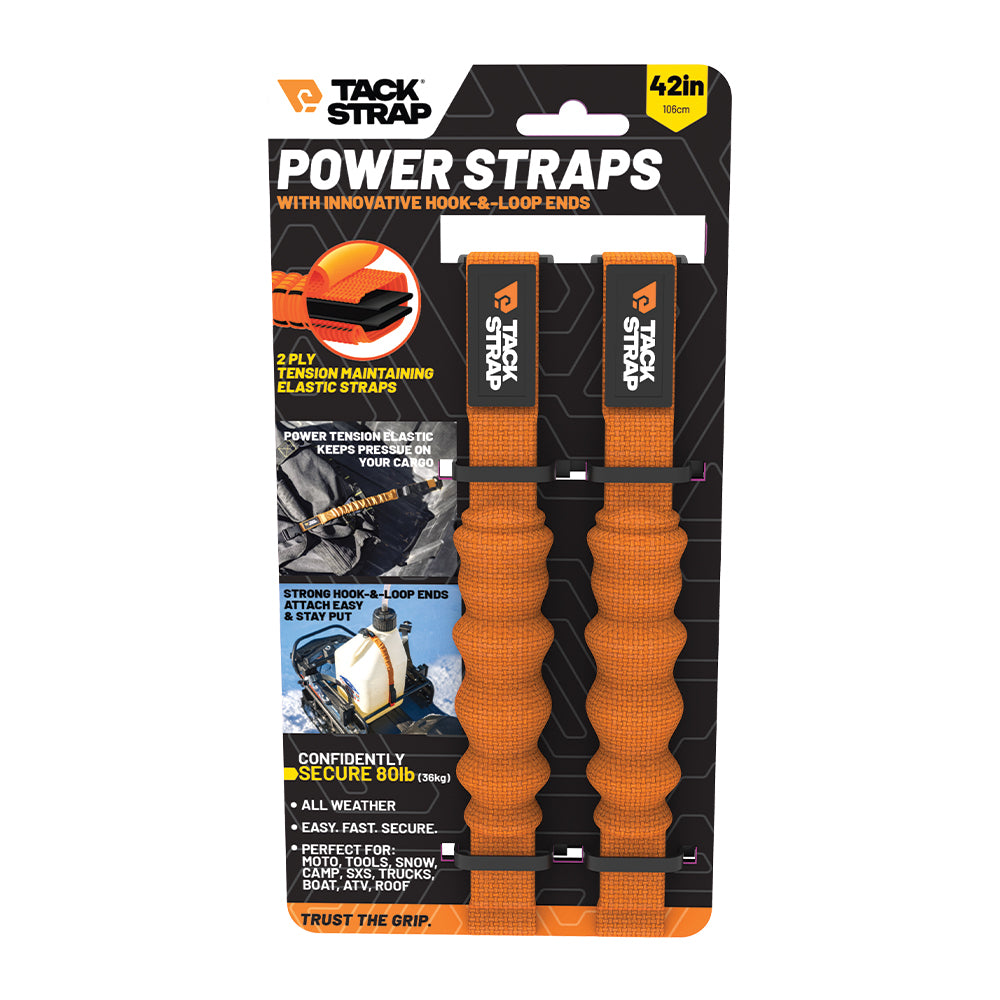 Power Strap   42in 2/Pk 42in Long X 1in Wide