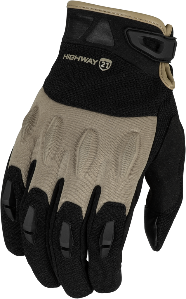 Fury Gloves Black/Sand Xl