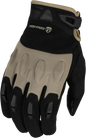 Fury Gloves Black/Sand Md
