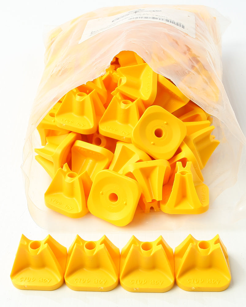 Super Lite Pro Series Single Backers .75" 84/Pk Yellow
