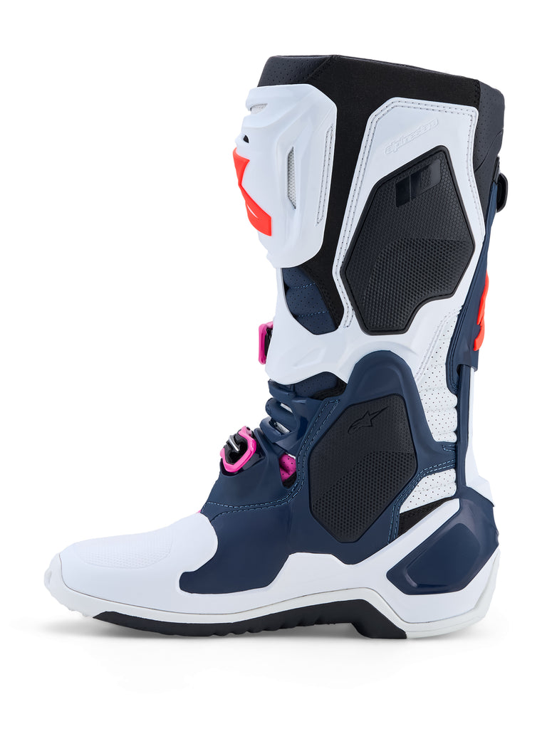 Tech 10 Supervented Boots Drk Blue/Wht/Blk Fuxia 9