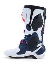 Load image into Gallery viewer, Tech 10 Supervented Boots Drk Blue/Wht/Blk Fuxia 8