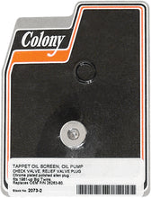 Load image into Gallery viewer, Oil Pump Screen Check Relief Plug