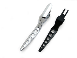 Chrome BaggerNATION Race Levers Cable for Harley FLH models 2008-2013, featuring sleek design and precise fit.