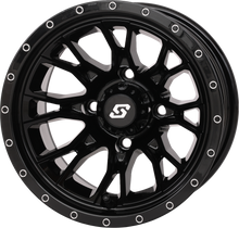 Load image into Gallery viewer, Fusion Wheel  12x7 2+5 4/110 Gloss Black