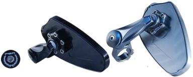 Felipe Bar End Mirror Ea Black