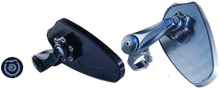Load image into Gallery viewer, Felipe Bar End Mirror Ea Black