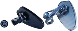 Felipe Bar End Mirror Ea Black