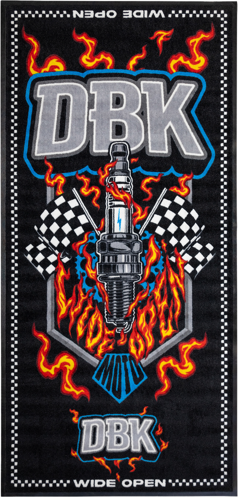Wide Open Bike Mat 3.5'x7'