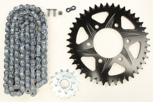 Load image into Gallery viewer, Sprocket/Chain Kit Stl/Alu 14/42t Blk Rx3 520 108l Blk