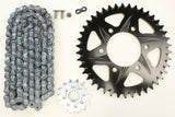 VORTEX Sprocket/Chain Kit Stl/Alu 14/42t Blk Rx3 520-108l Blk 3-CK6299